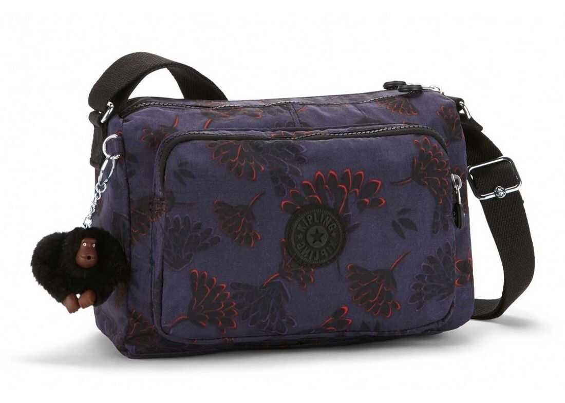 Geanta femei Kipling 38B22A0B94 FLORAL NIGHT