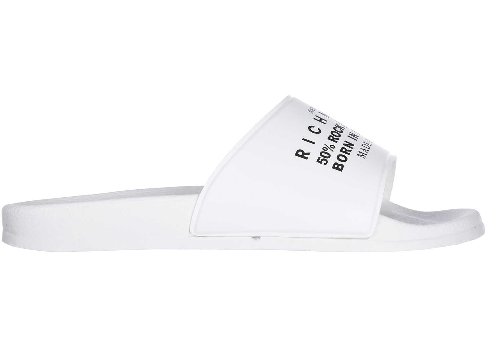 Slap John Richmond Sandals Rubber White