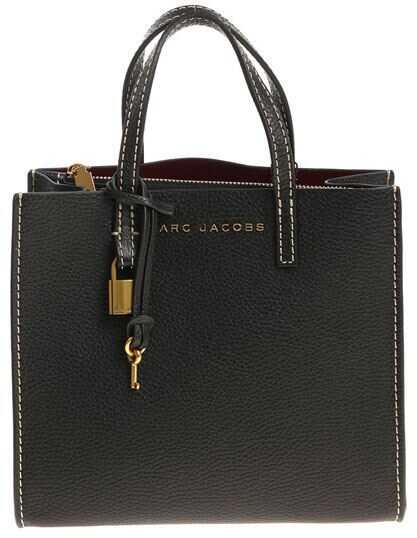 Marc Jacobs The Grind Mini Tote Bag In Black Black