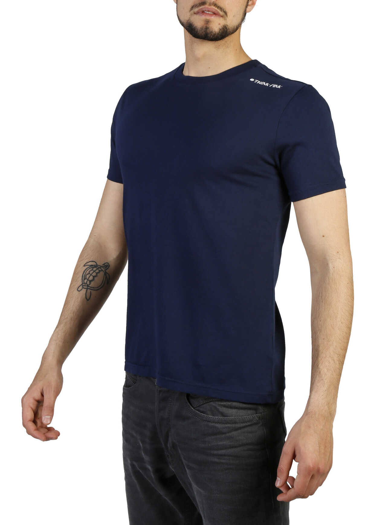 Tricou Think Pink T18Sa5101475 Blue