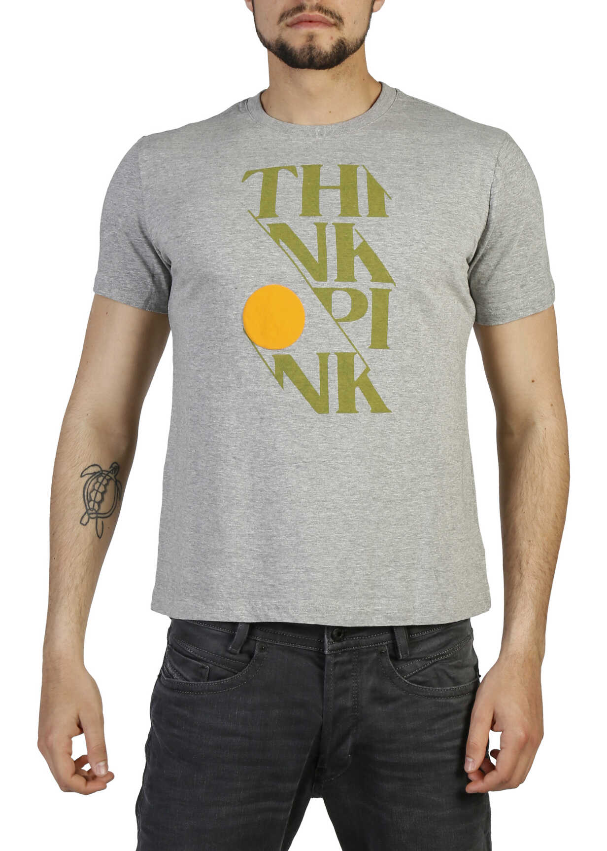 Tricou Think Pink T18Sa5109475 Grey