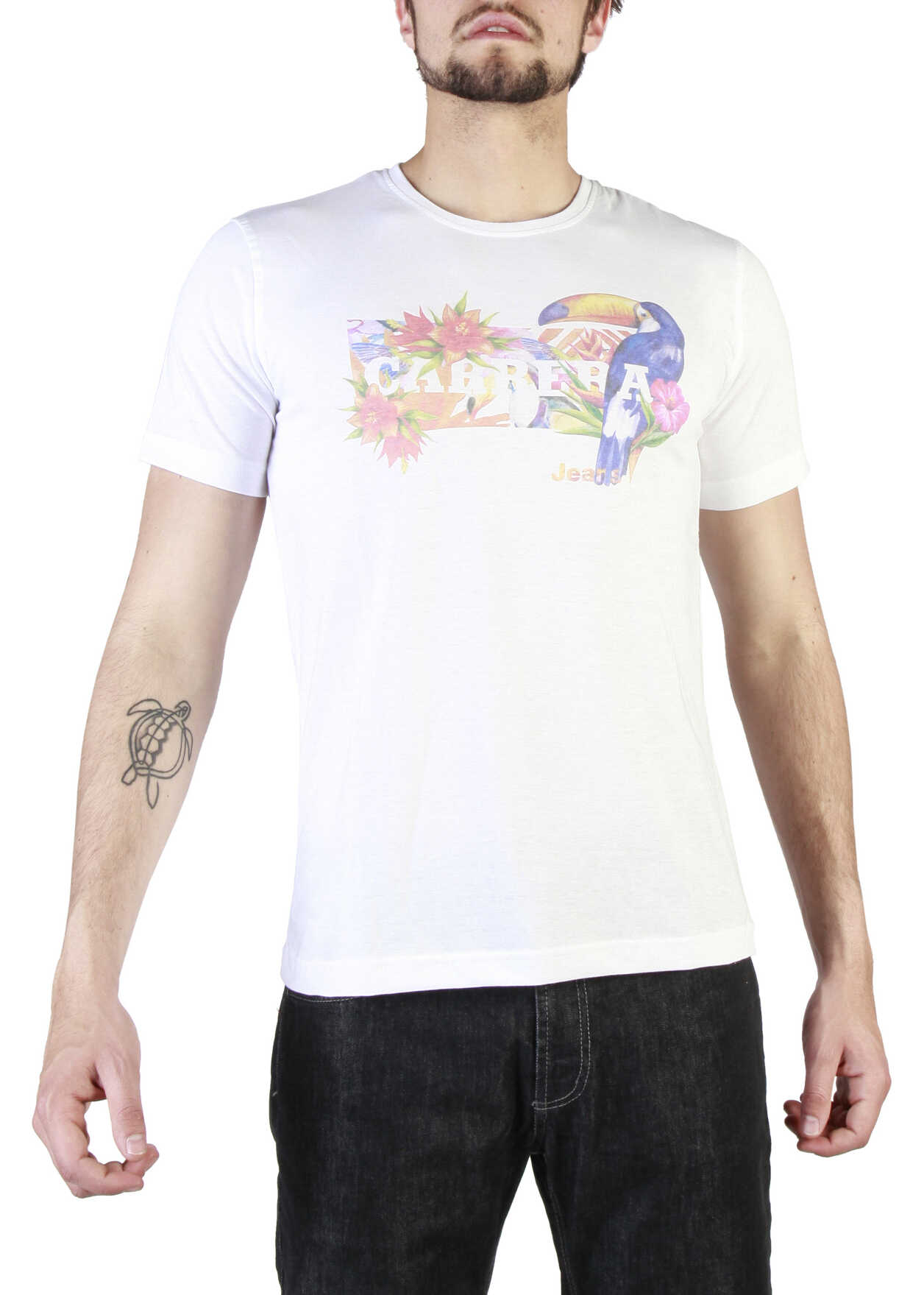 Tricou Carrera Jeans 00801A_0047X White