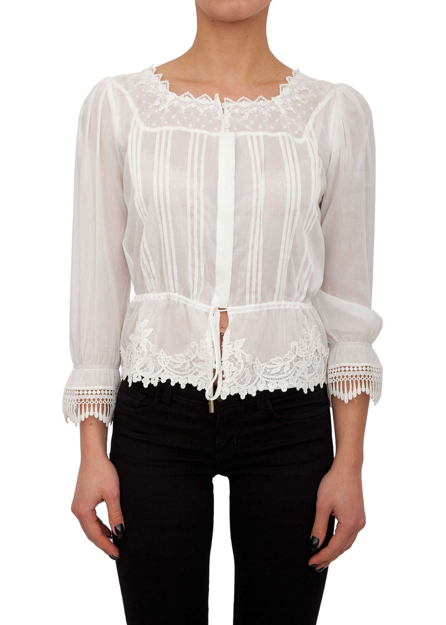 Bluza Elisabetta Franchi 922B39E6 IVORY