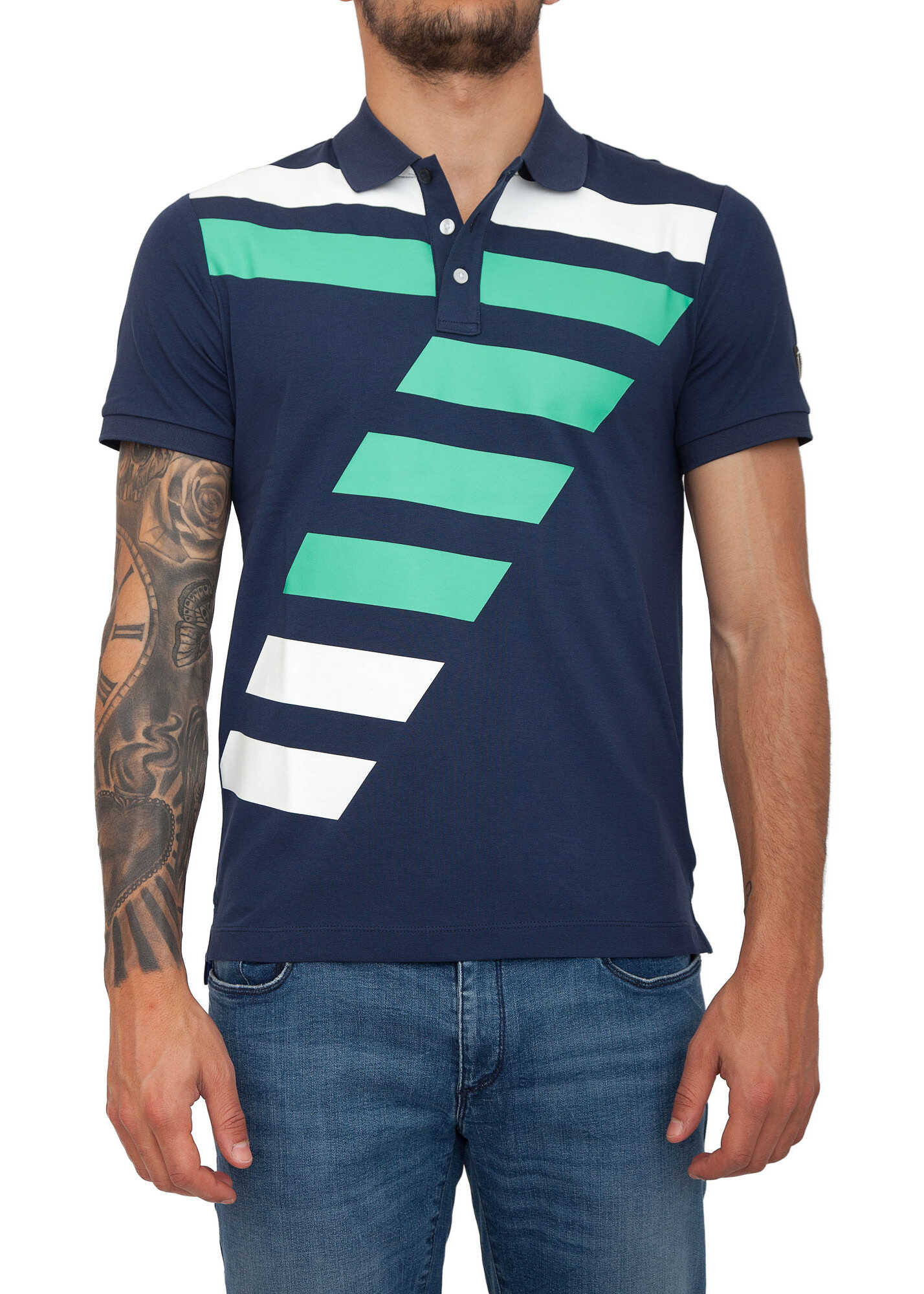 Tricou EA7 FB4F36D7 BLUE