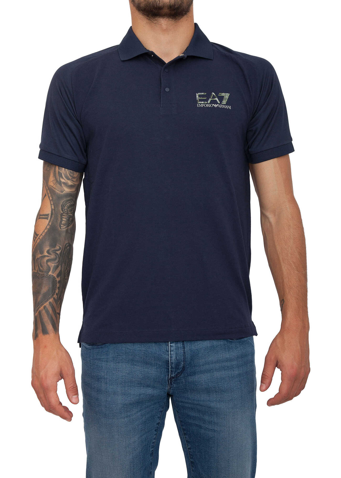 Tricou EA7 B33894D7 BLUE