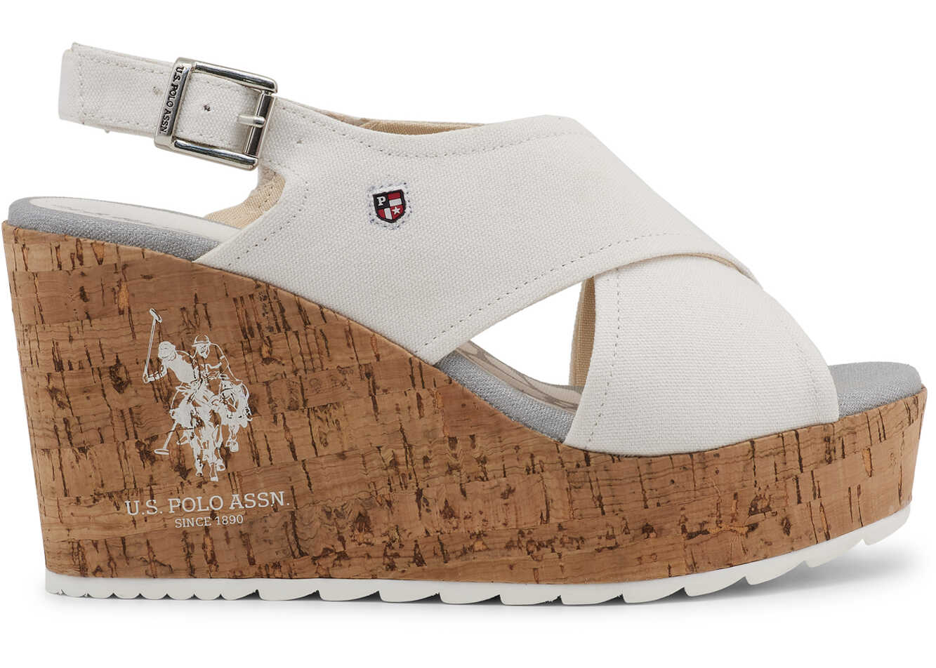 Sandala U.S. POLO ASSN. Fedra4099S8_C1 White