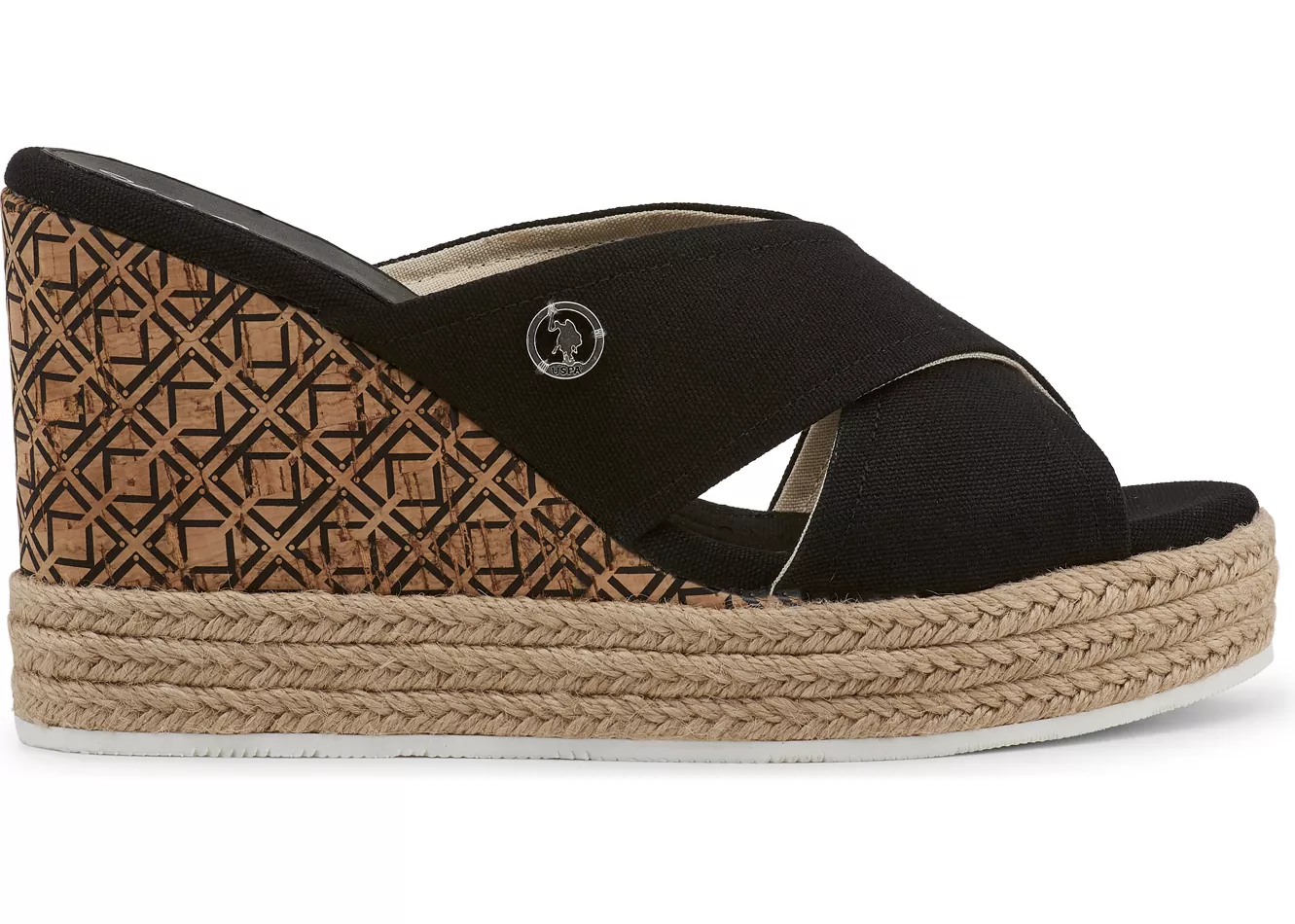 Sandala U.S. POLO ASSN. Fiama4043S8_T1 Black