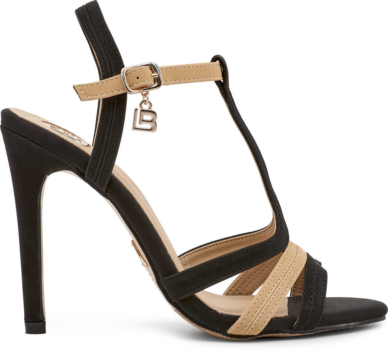 Sandala Laura Biagiotti 632_Nabuk Black