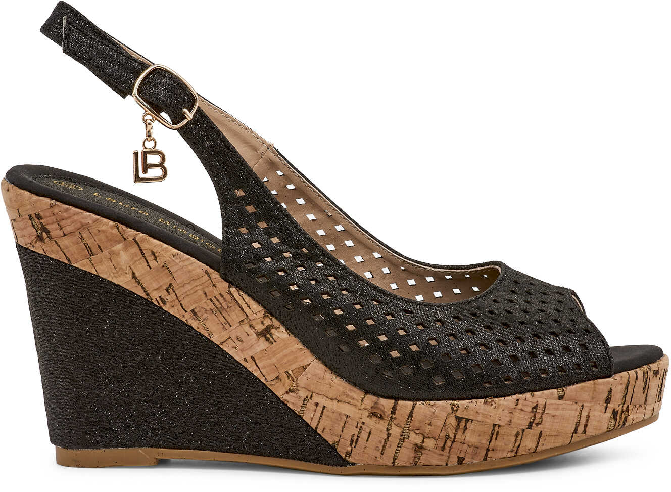 Sandala Laura Biagiotti 705_Nut Black