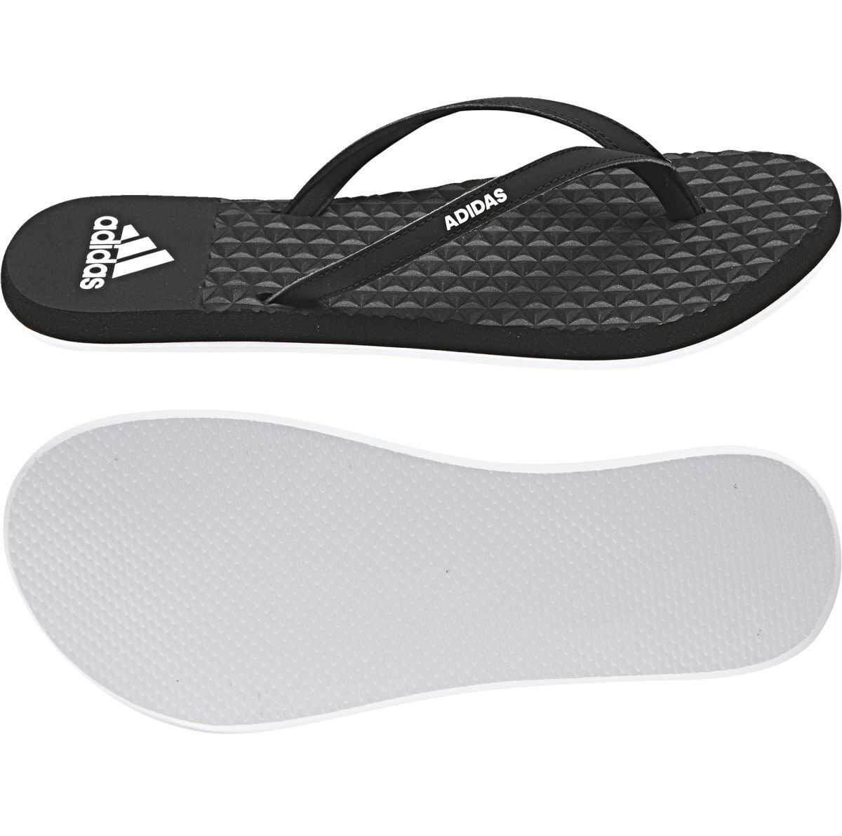 Slap adidas EEZAY FLIP FLOP* CBLACK/FTWWHT/CBLACK