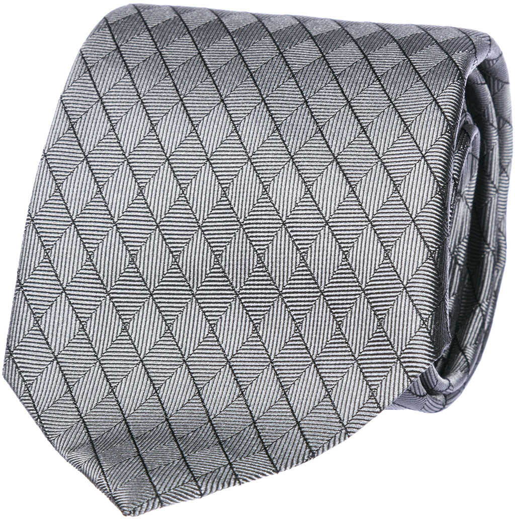 Cravata Emporio Armani Tie Necktie Grey