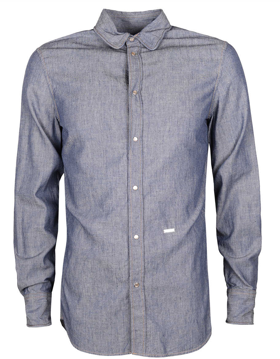 Camasa DSQUARED2 Koszula Niebieski