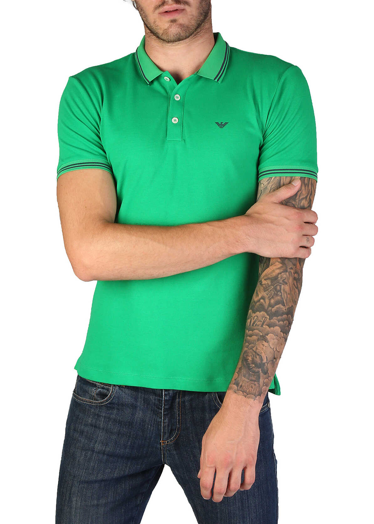 Tricou Emporio Armani 8N1F30 Green