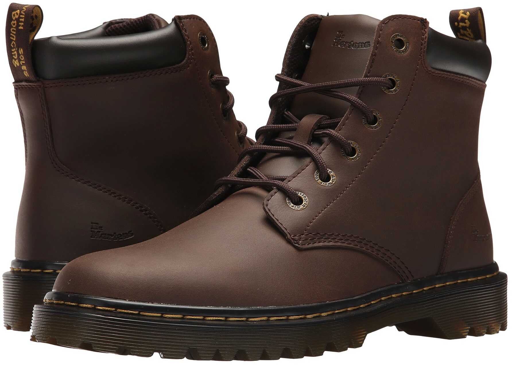 Gheata Dr. Martens Cartor Dark Brown Crazy Horse Action