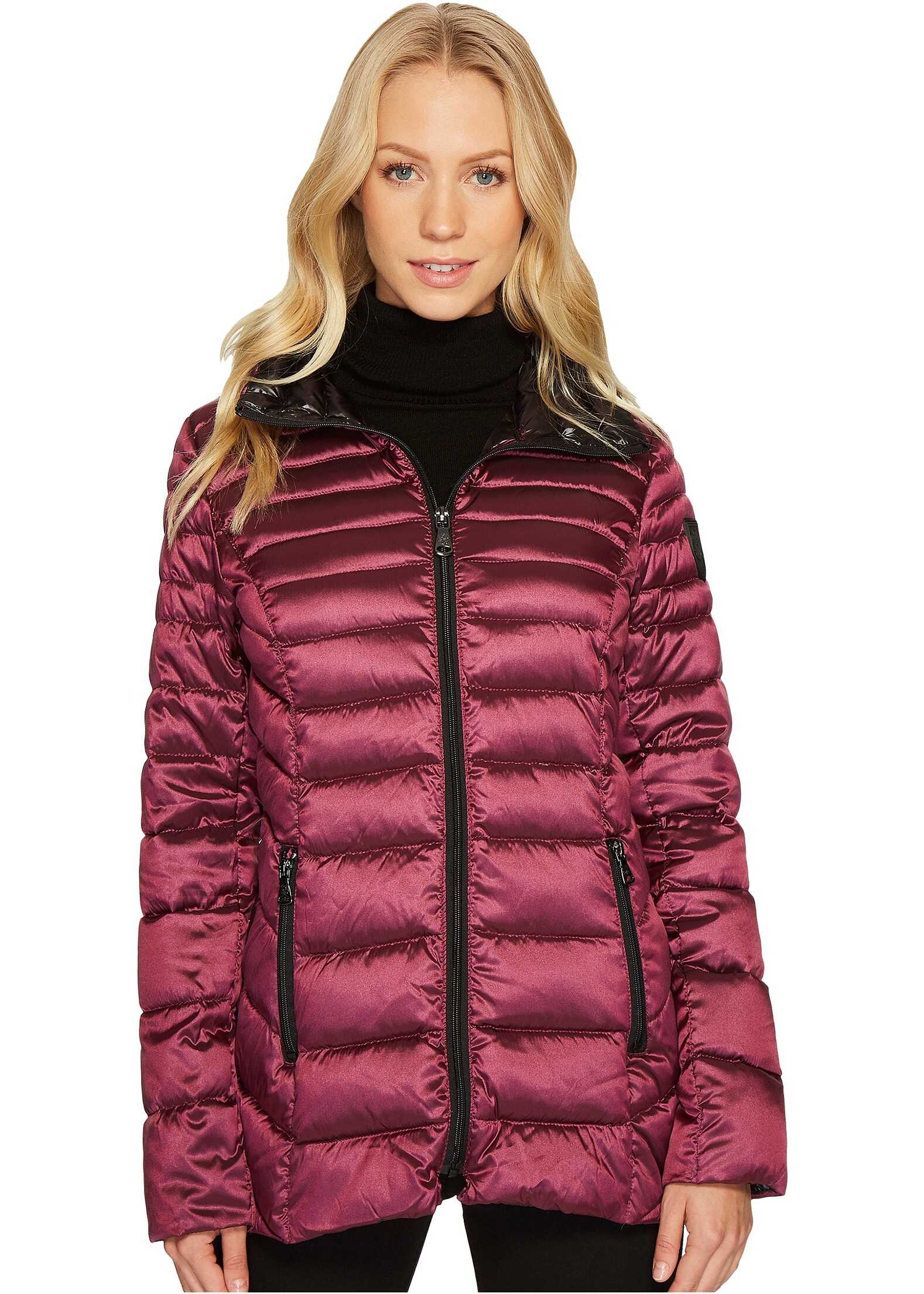 Geaca Vince Camuto Lightweight Down N1971 Berry