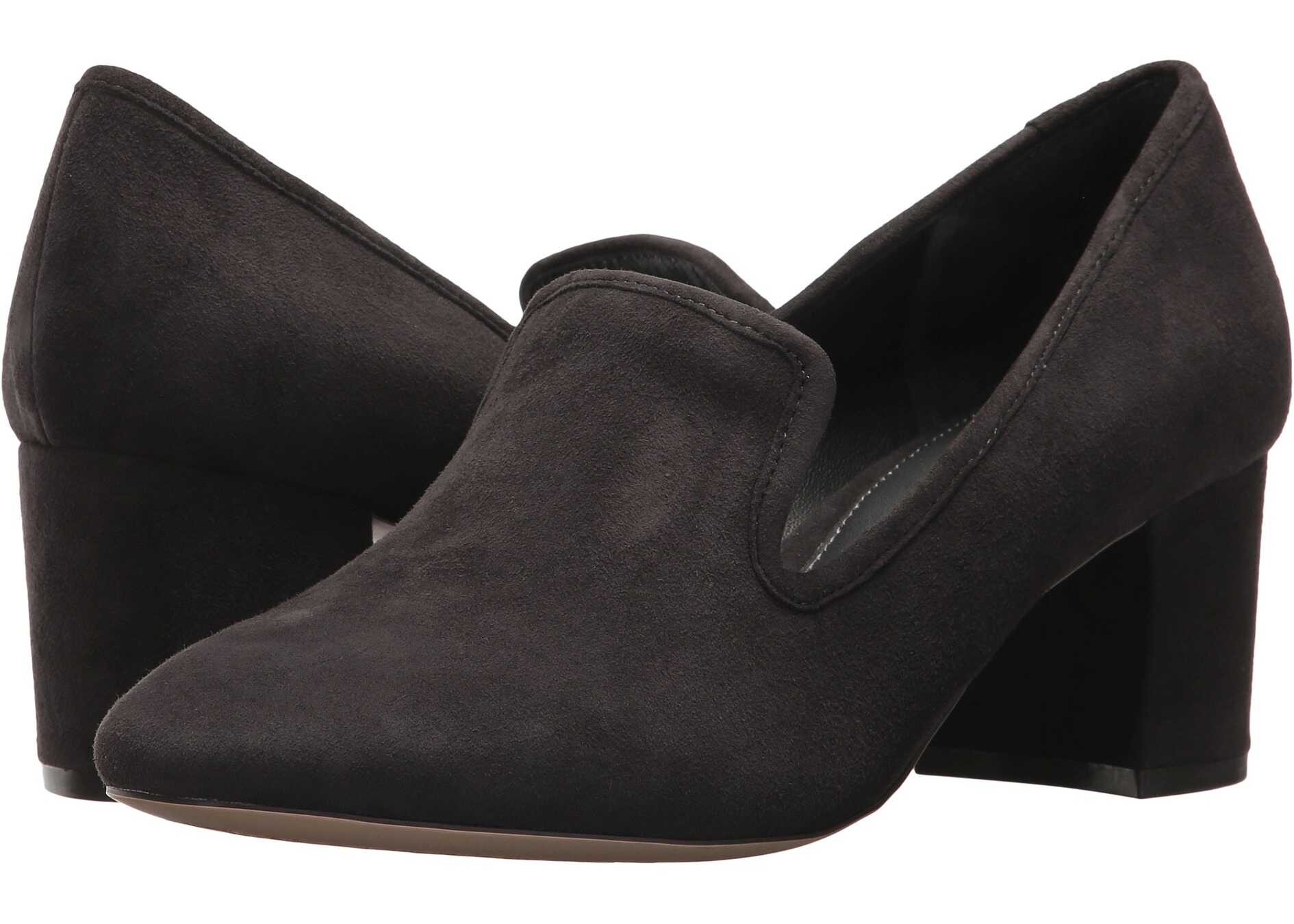 Mocasin Ralph Lauren Jenifer Dark Smokey Grey Kid Suede