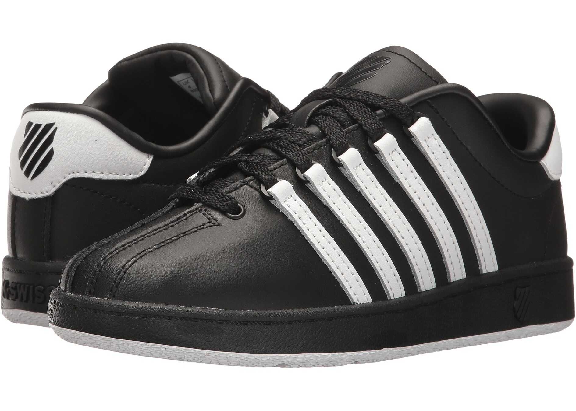 Tenis K-Swiss Classic VN (Big Kid) Black/White/White