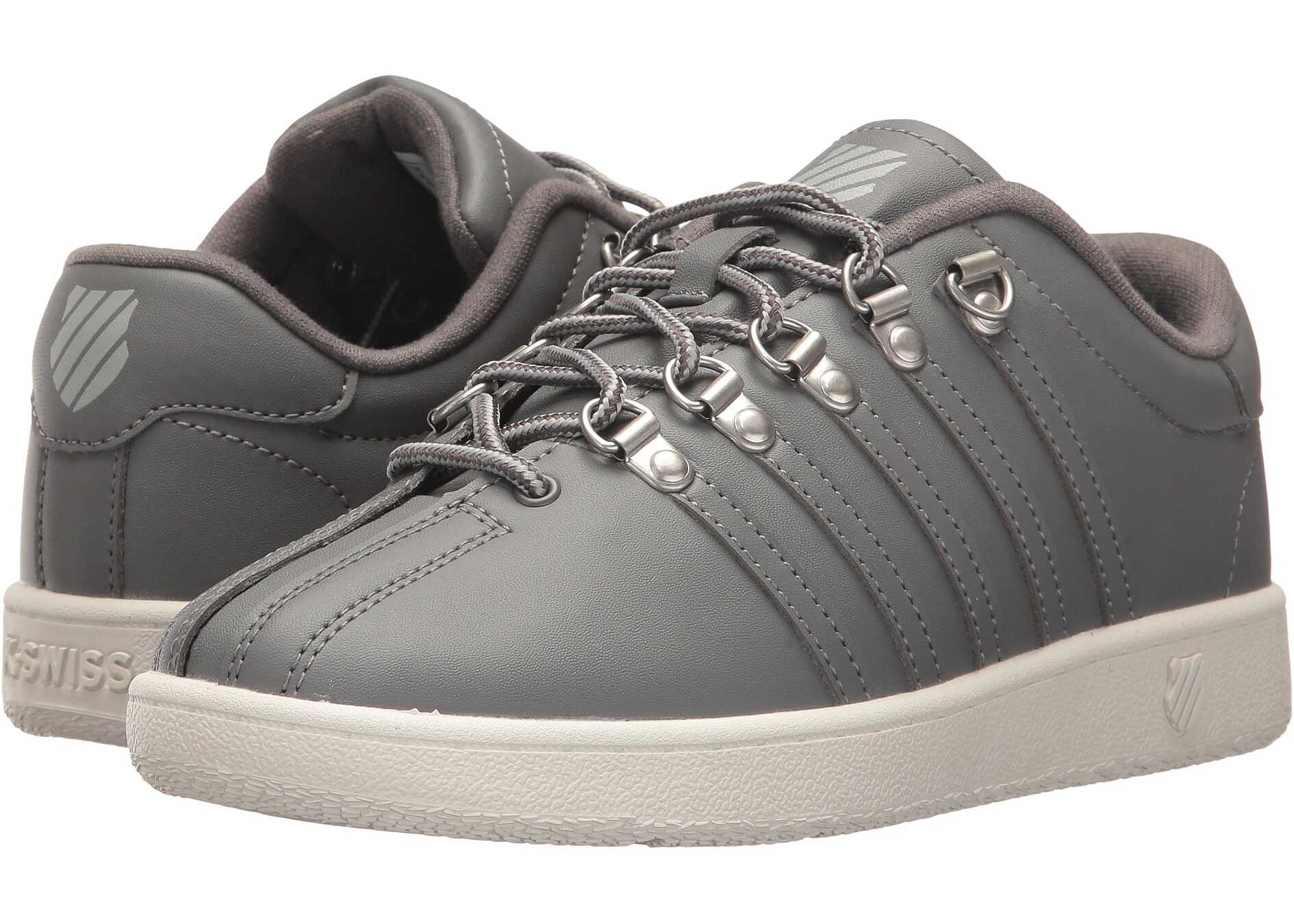 Tenis K-Swiss Classic VN (Big Kid) Charcoal/Storm/Lily White