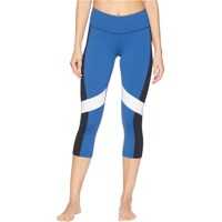 Pantaloni de Trening Lux 3/4 Tights - Color Block Femei