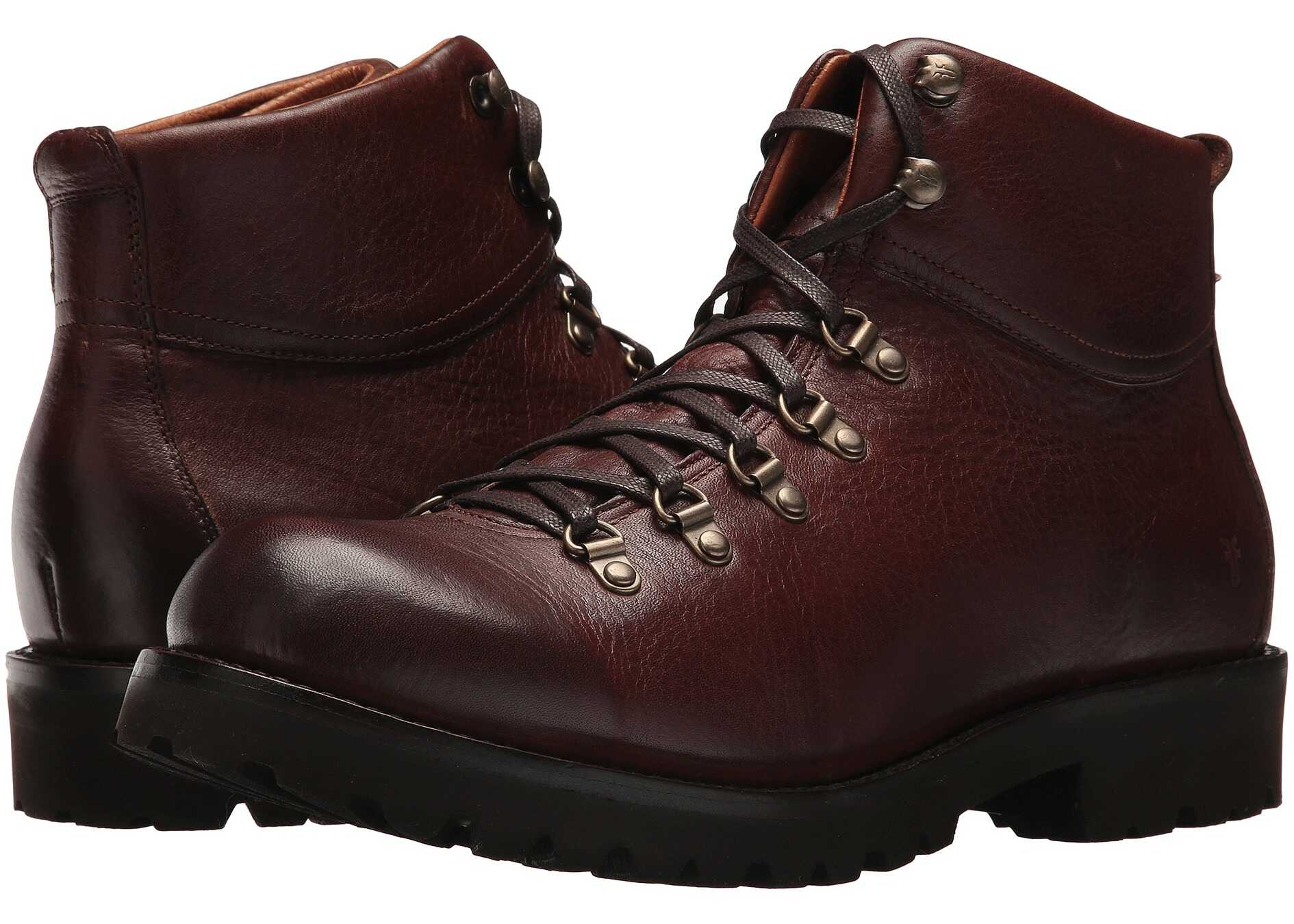 Gheata Frye Earl Hiker Brown Oiled Pull Up