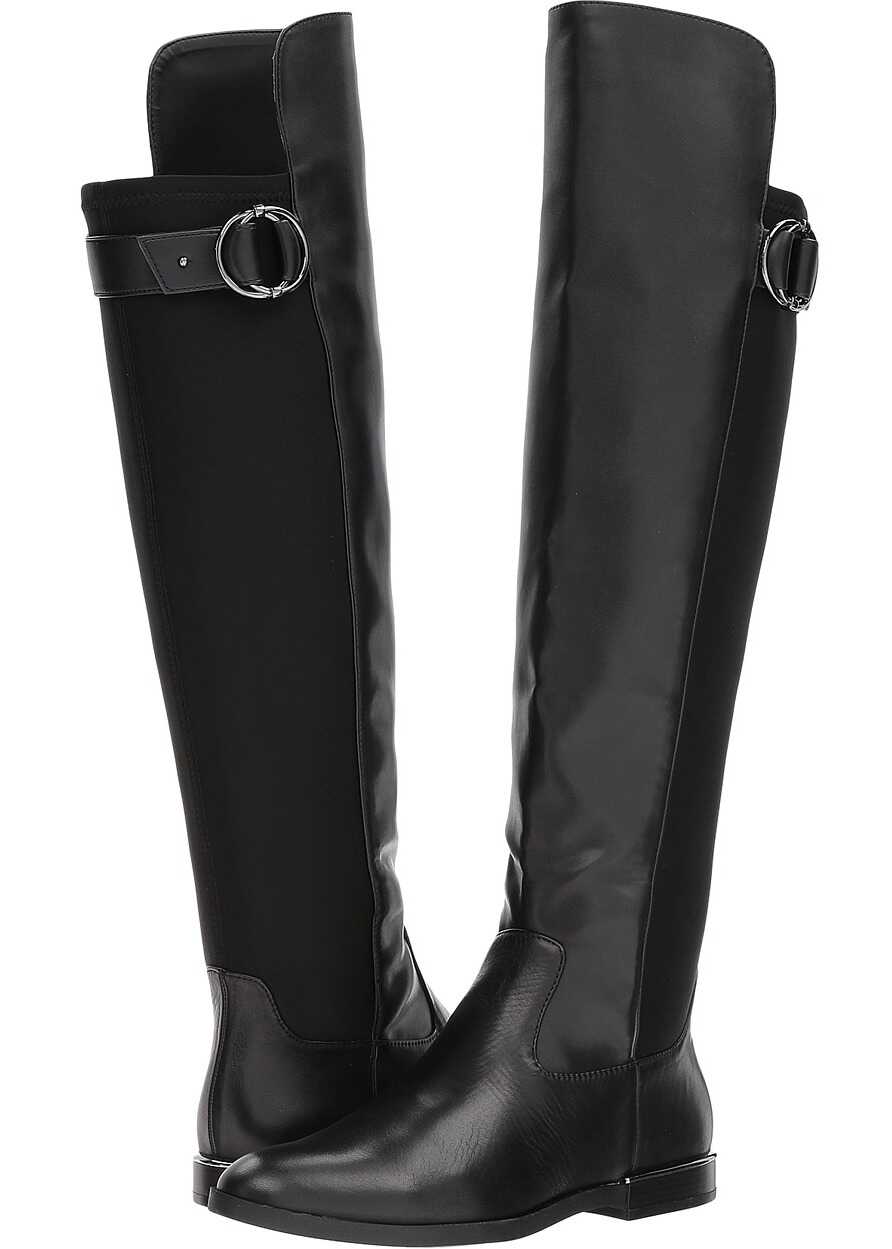Gheata Calvin Klein Priscila Black/Gunmetal Cow Silk/Neoprene