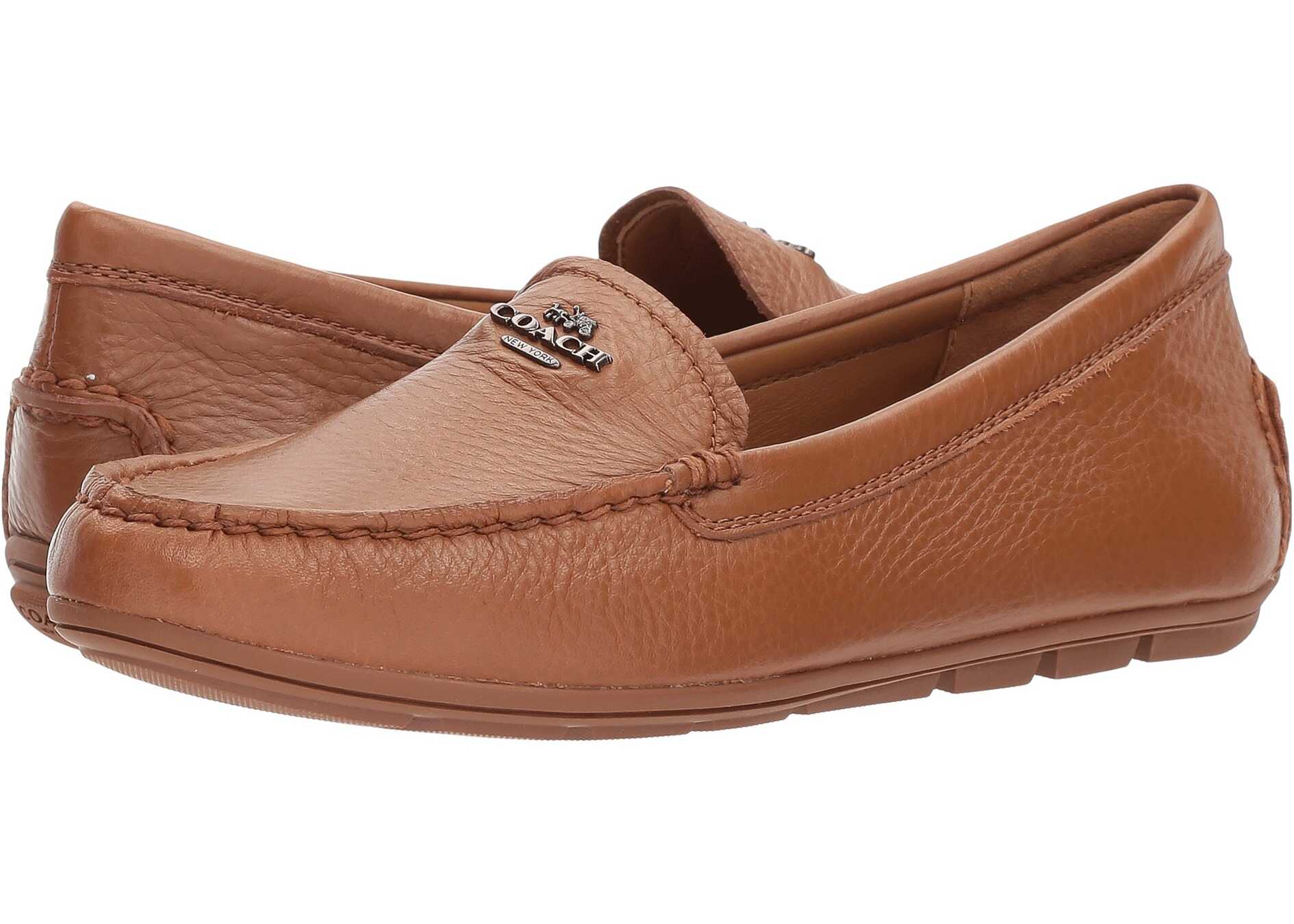 Mocasin COACH Mary Lock Up Driver Saddle Leather