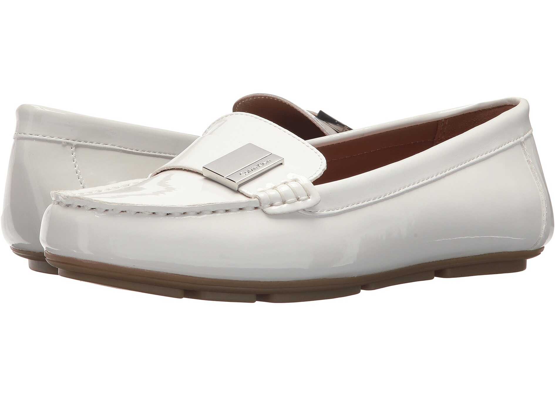 Mocasin Calvin Klein Lisa Platinum White