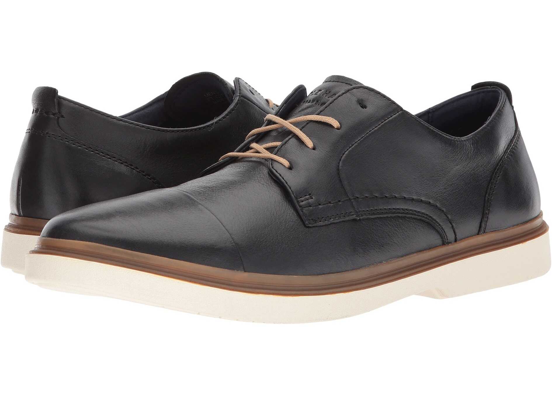 Pantof Cole Haan Brandt Cap Toe Oxford Black/Ivory