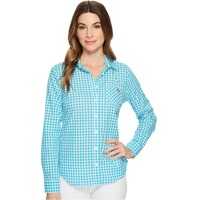 Camasi casual Woven Plaid Blouse Femei