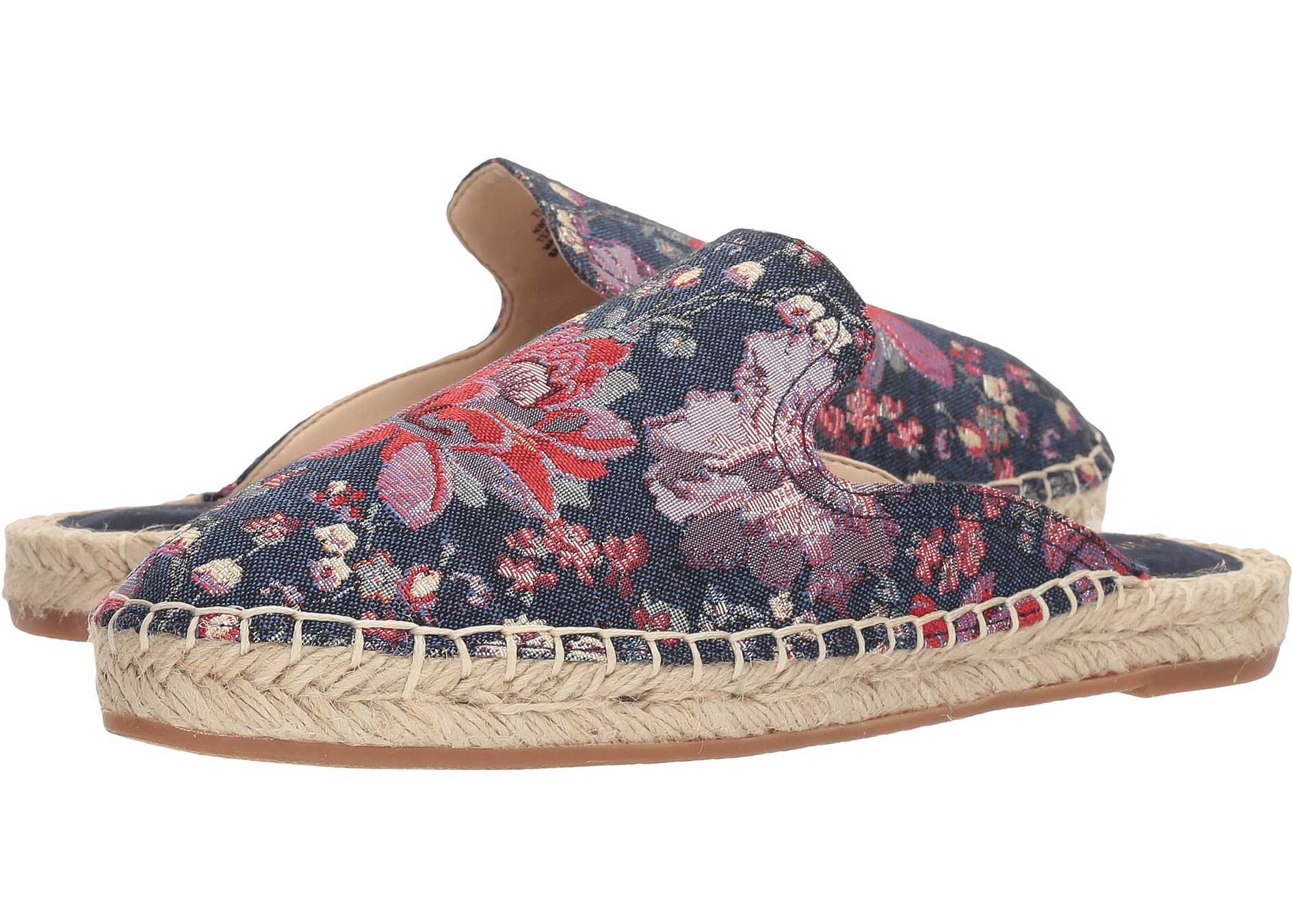 Sabot Nine West Volley Blue Multi Fabric