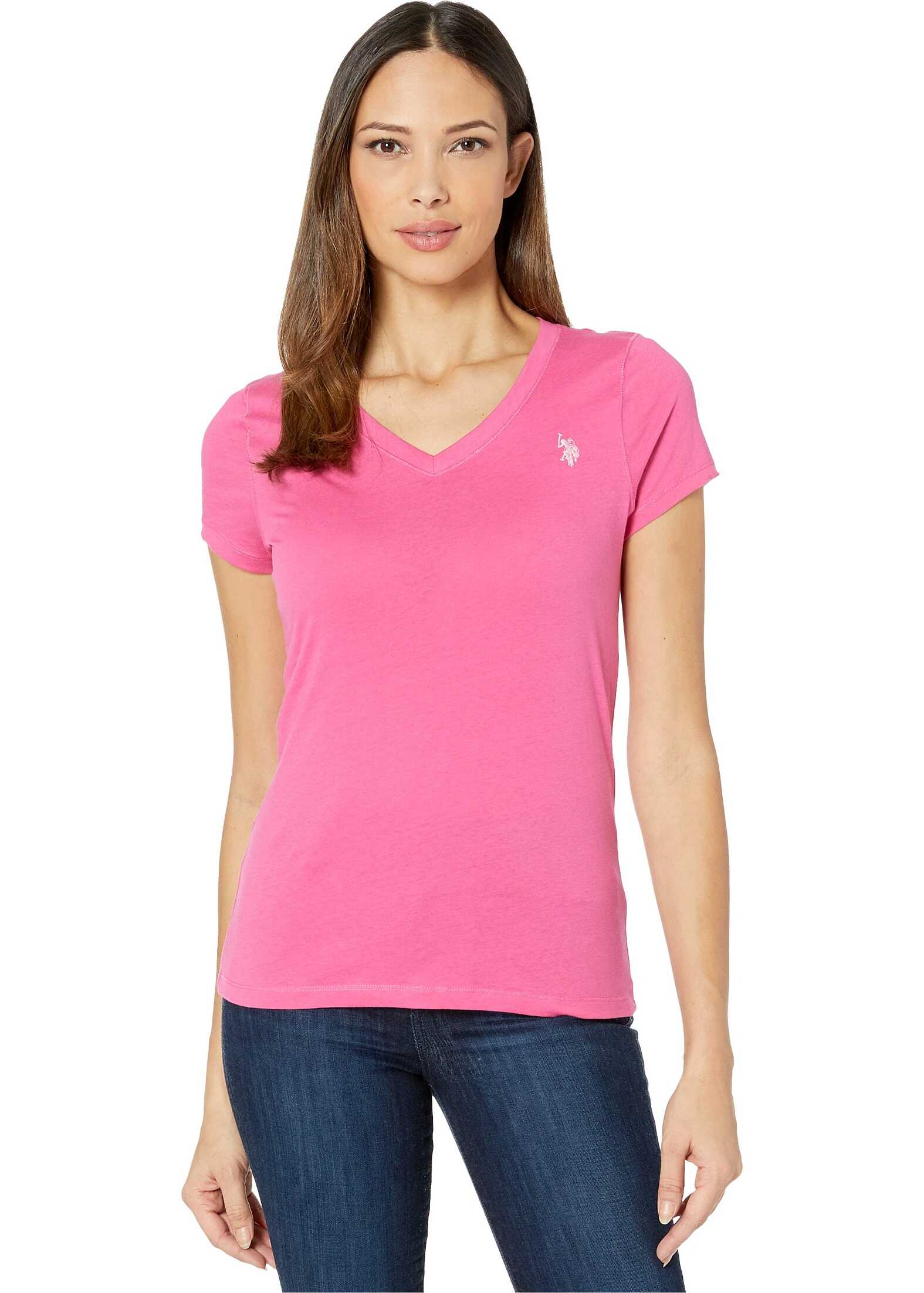 U.S. POLO ASSN. Tonal Embroidered T-Shirt Watermelon Beach 1