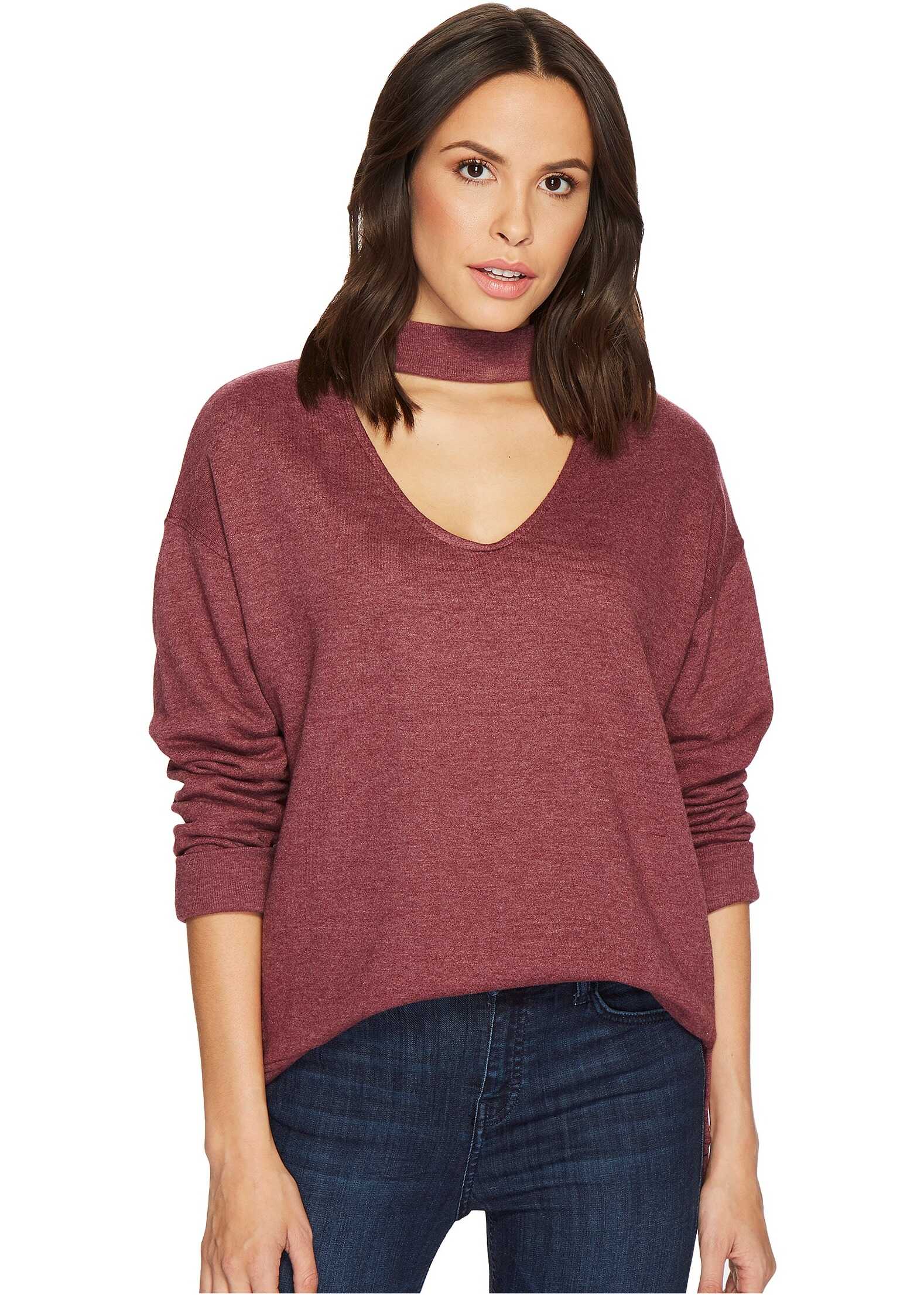 Bluza Joe's Jeans Sofie Sweatshirt Vintage Rouge