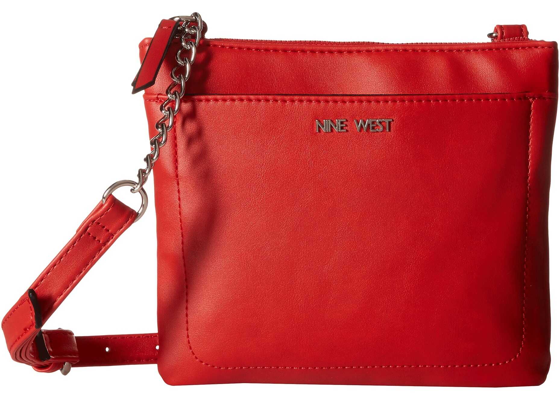 Geanta femei Nine West Demna Crossbody Fiery Red