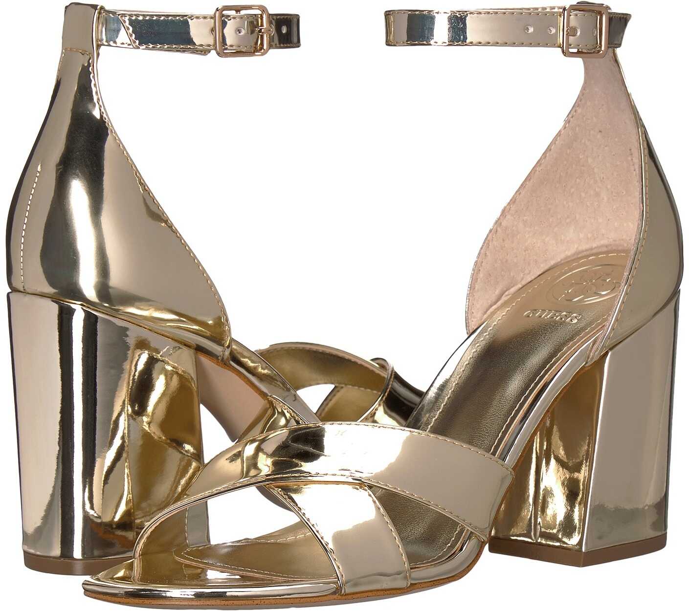 Sandala GUESS Dalla Gold Synthetic