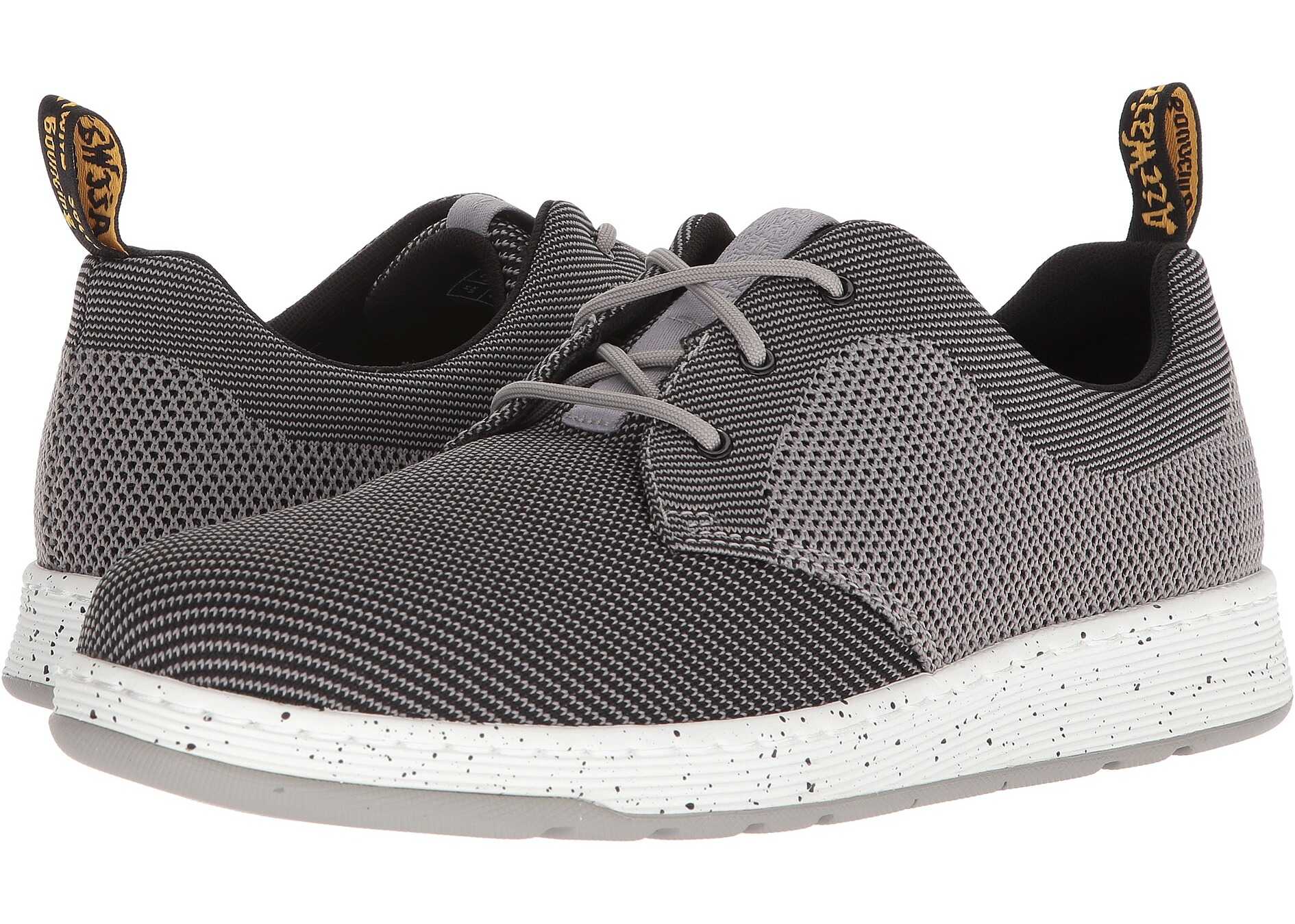 Pantof Dr. Martens Cavendish Knit Mid Grey/Black Knit