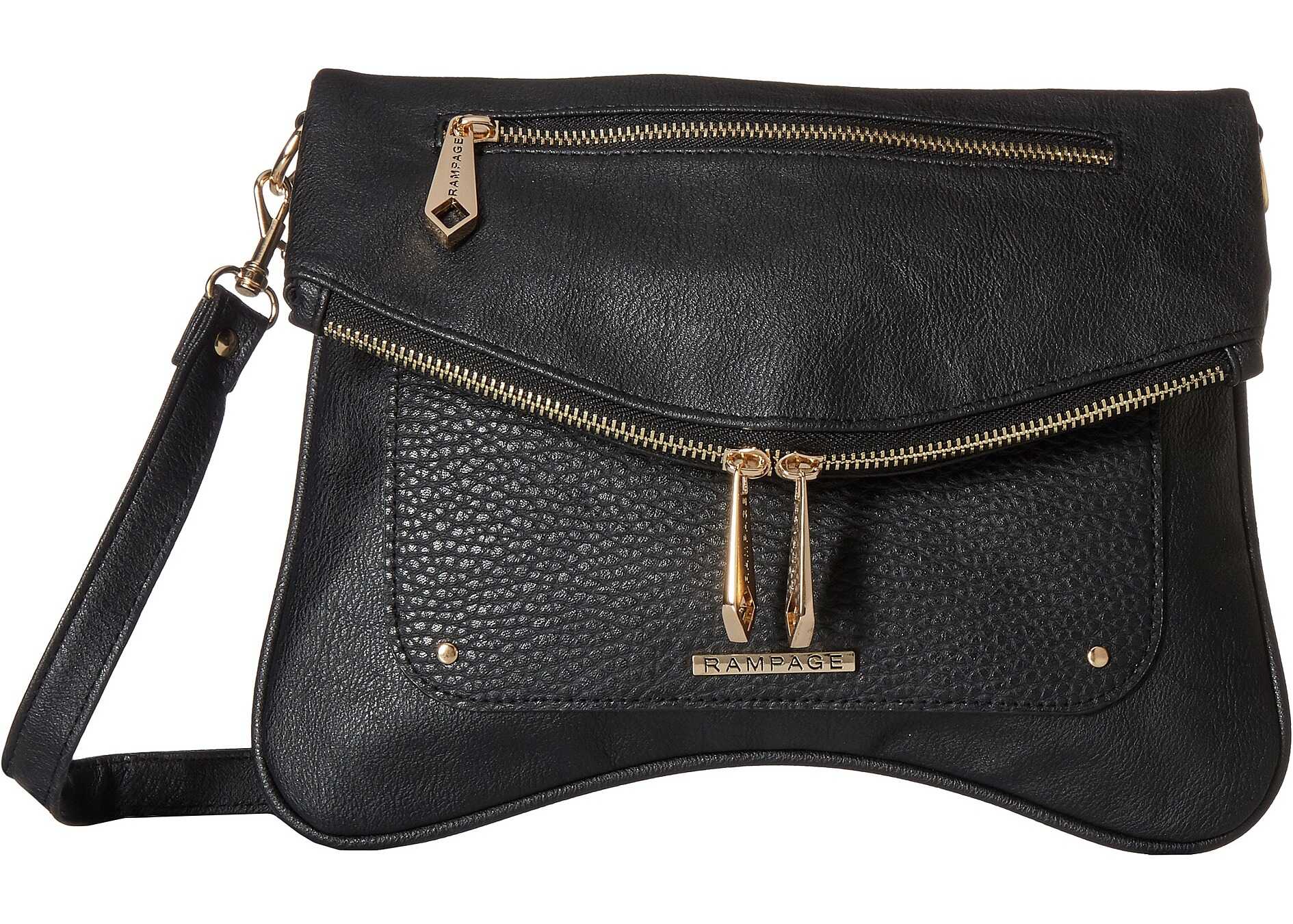 Geanta femei Rampage Crossbody with Removable Strap Black
