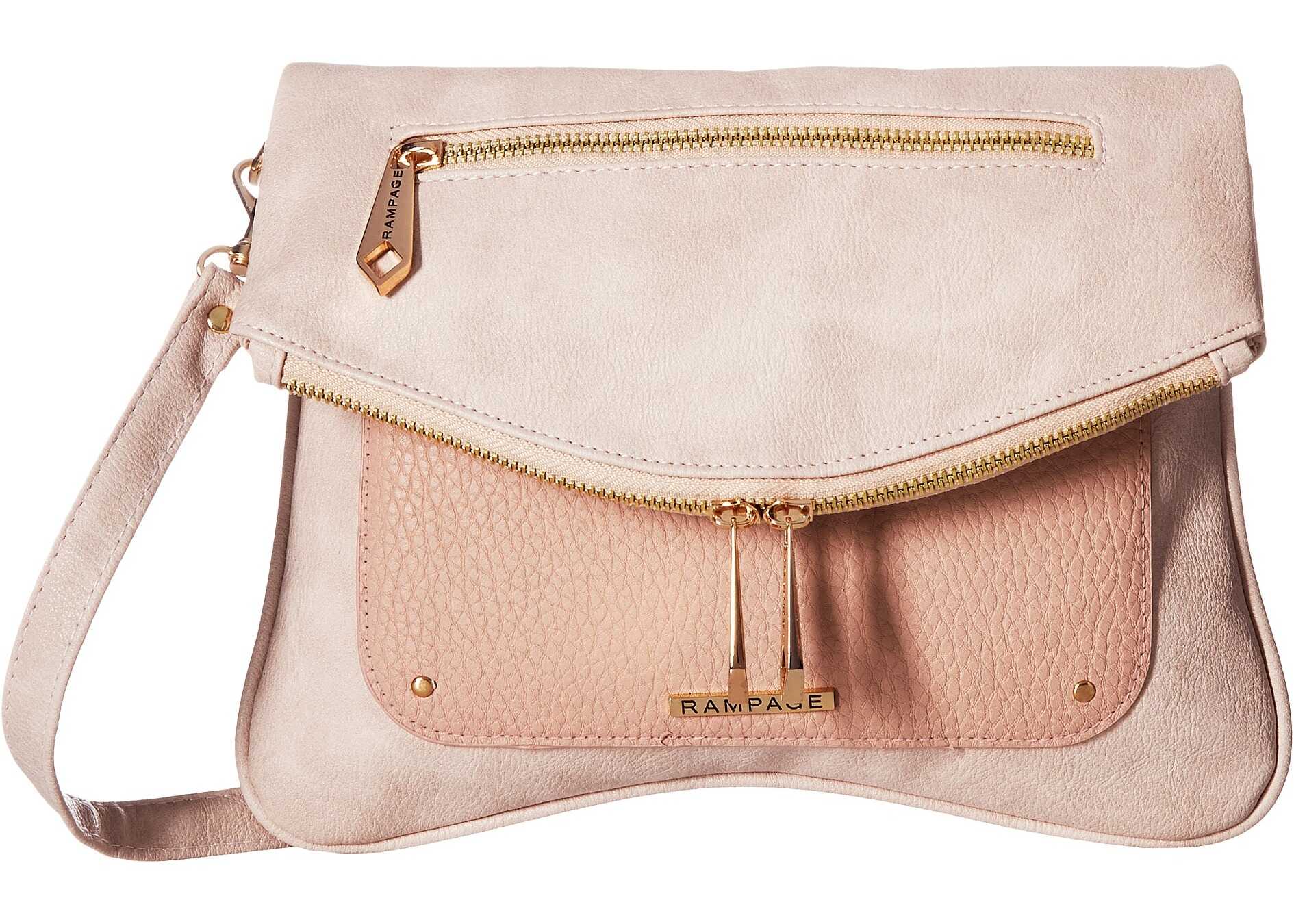 Geanta femei Rampage Crossbody with Removable Strap Blush