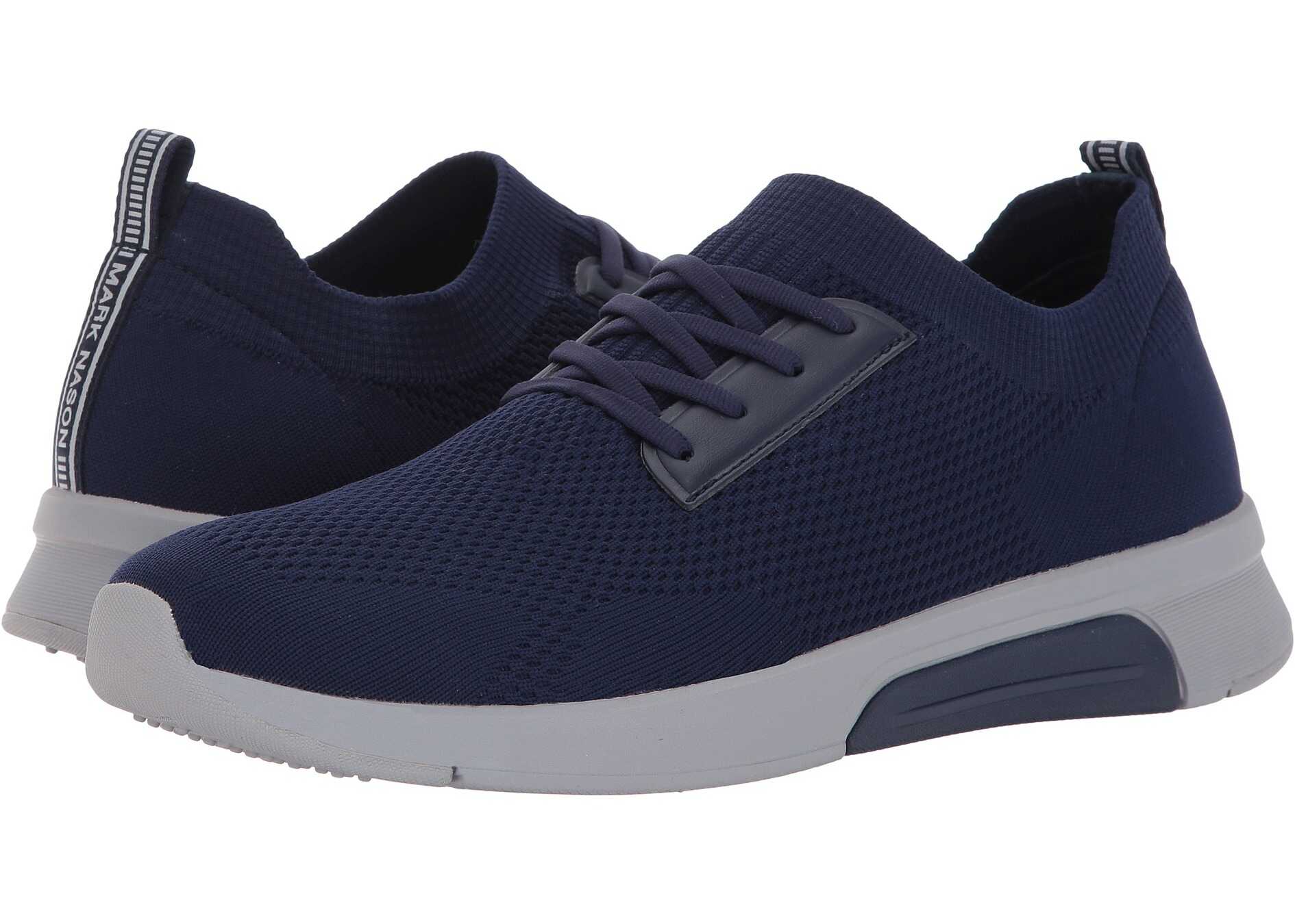 Tenis Mark Nason Bolton Navy Sportknit/Brown Bottom