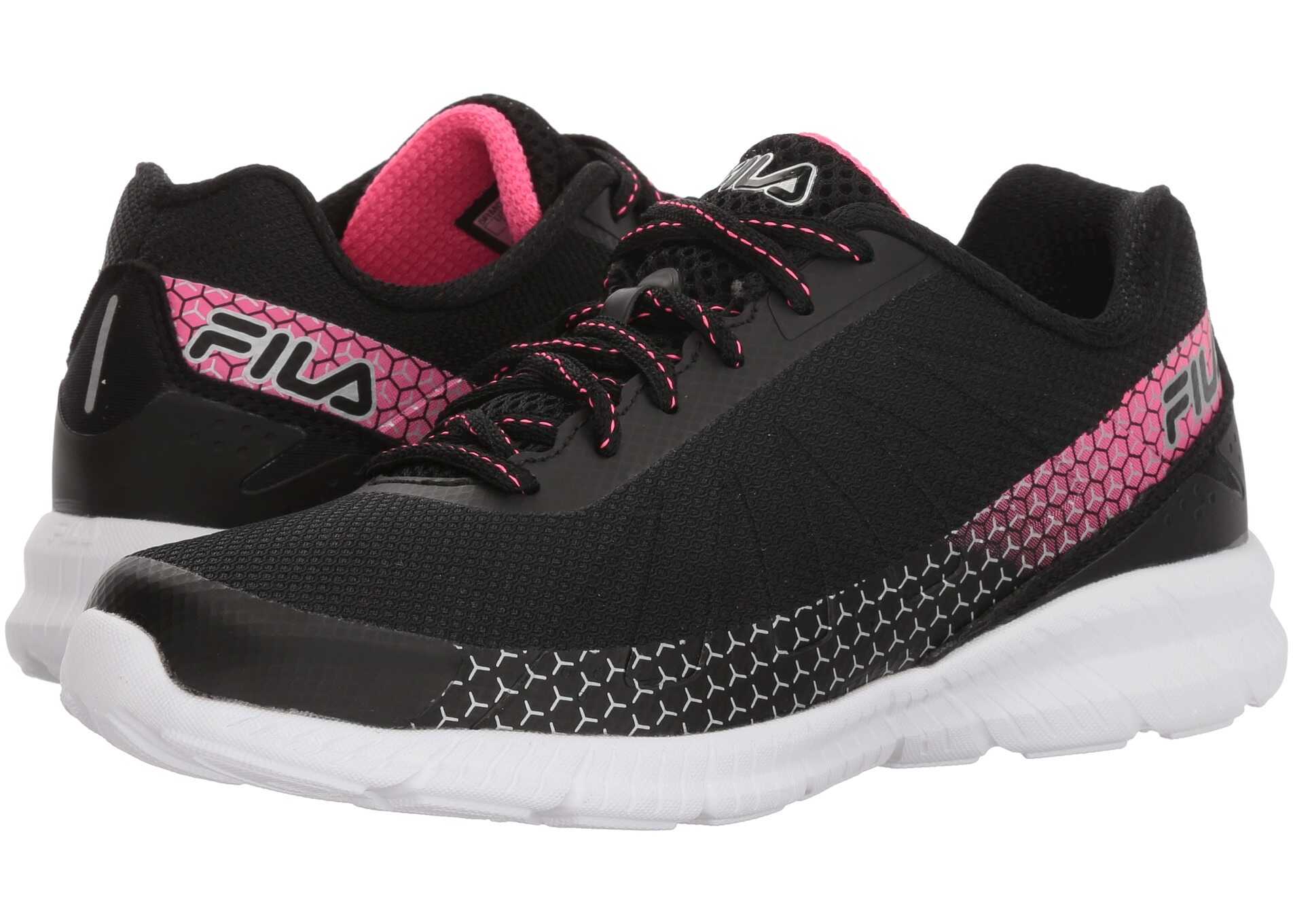 Tenis Fila Memory Decimal Running Black/Knockout Pink/Metallic Silver