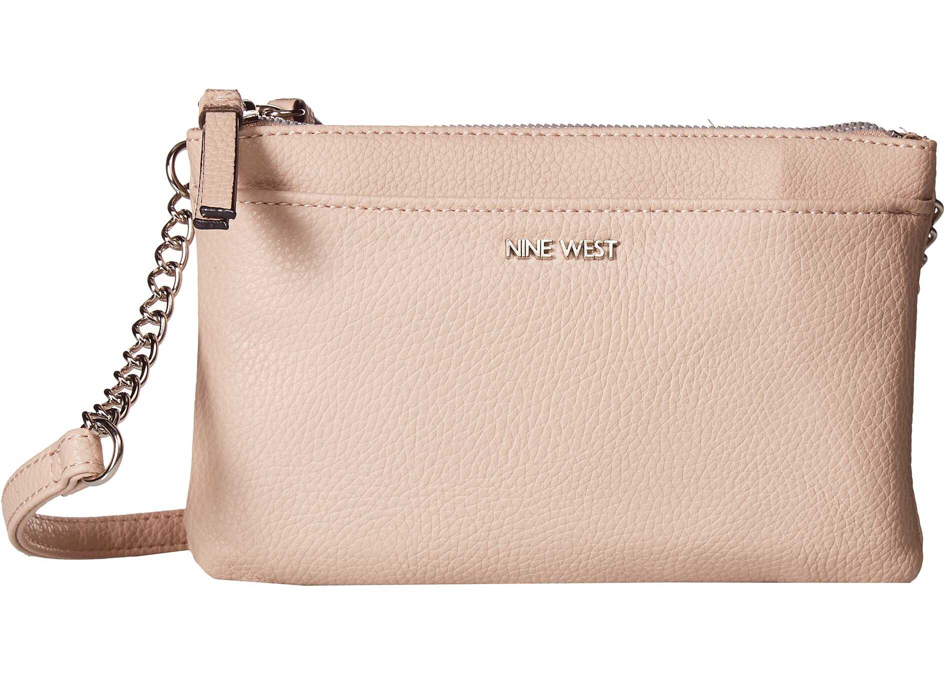 Geanta femei Nine West Pernille Crossbody Cashmere/Rose Gold