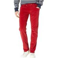 Pantaloni casual Slim Straight Corduroy Pants Barbati