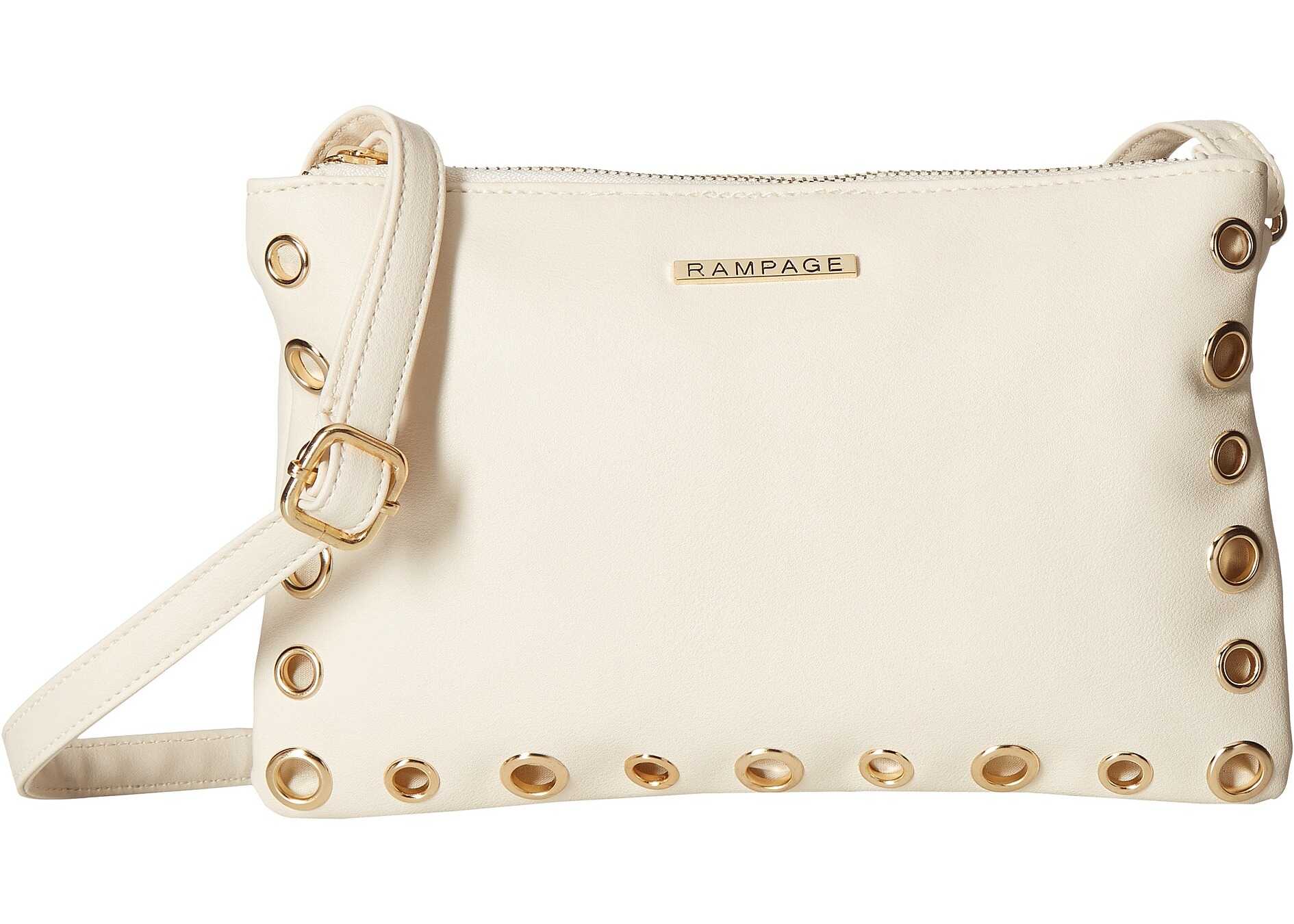 Geanta femei Rampage Grommet Crossbody Birch