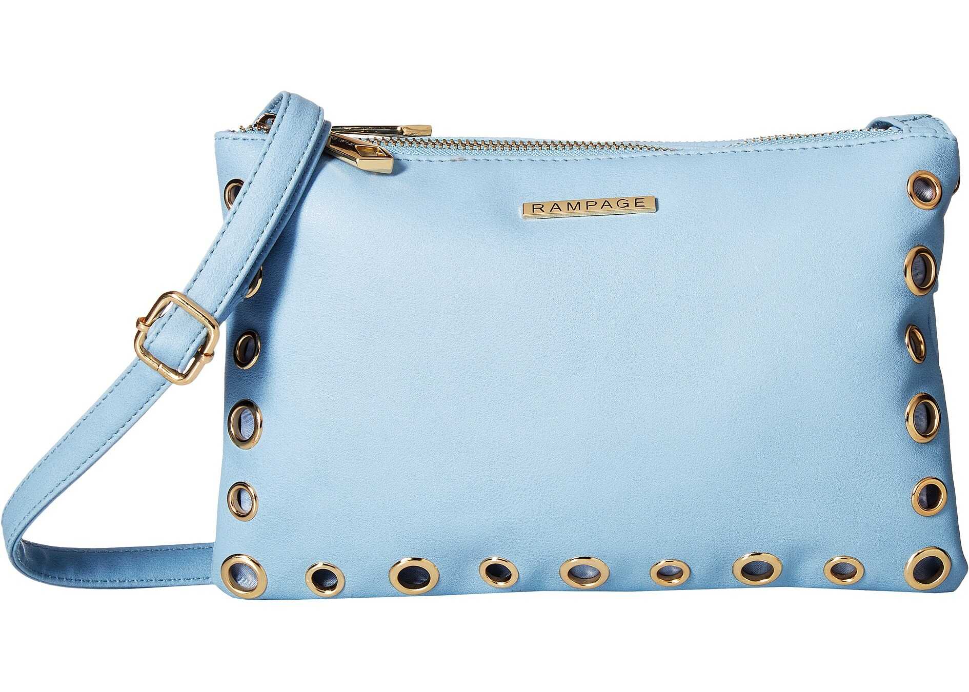 Geanta femei Rampage Grommet Crossbody Cornflower