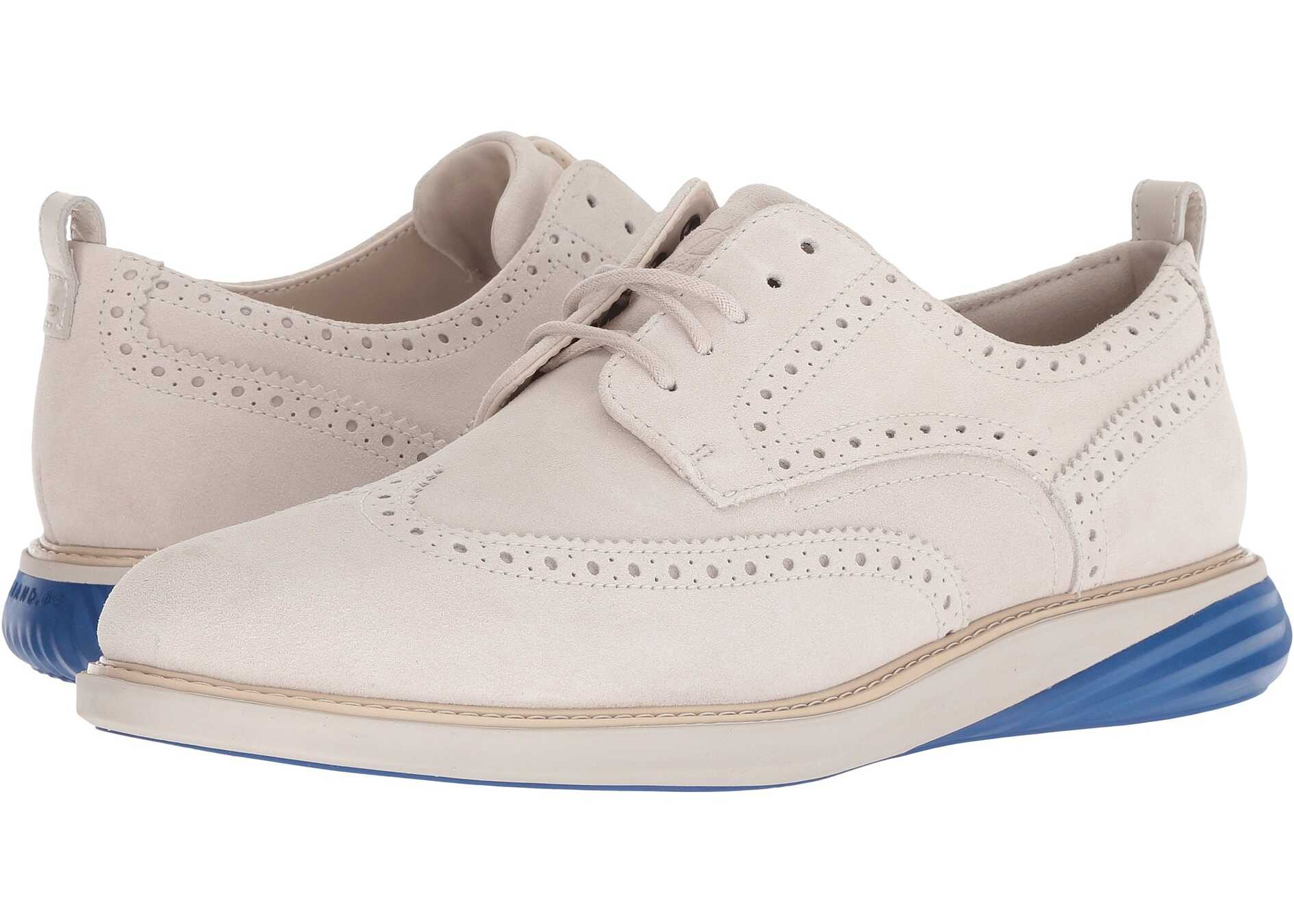 Pantof Cole Haan Grand Evolution Shortwing Pumice Stone Suede/Limoges/Pumice