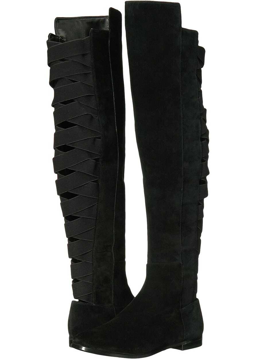 Gheata Nine West Eltynn Black/Black Suede