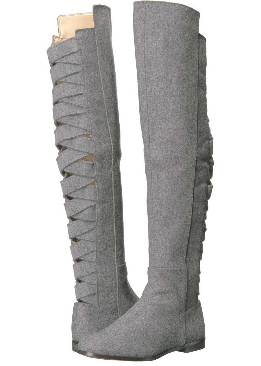Gheata Nine West Eltynn Light Grey/Light Grey Wool