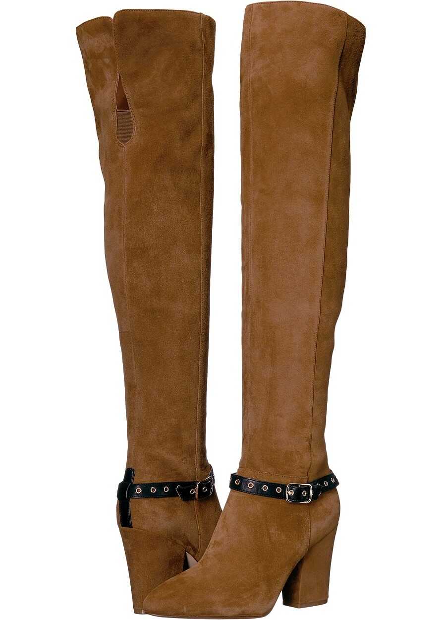 Gheata Nine West Sandor Brown/Black Suede