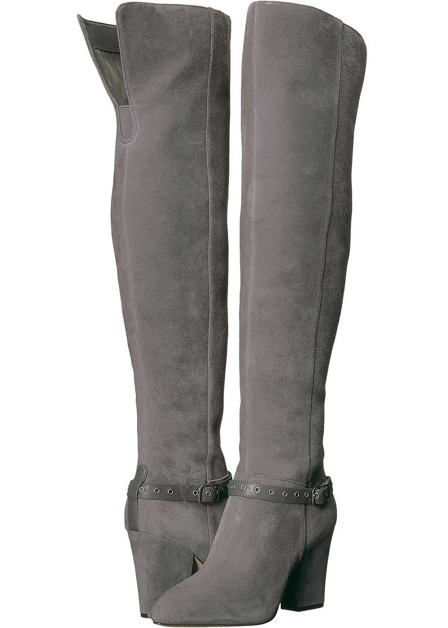 Gheata Nine West Sandor Dark Grey/Dark Grey Suede