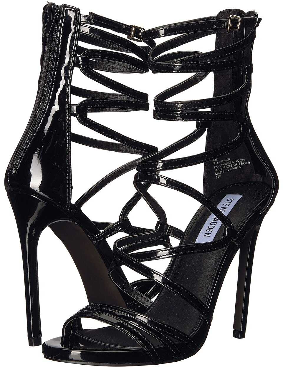 Pantof Steve Madden Flaunt Black Patent