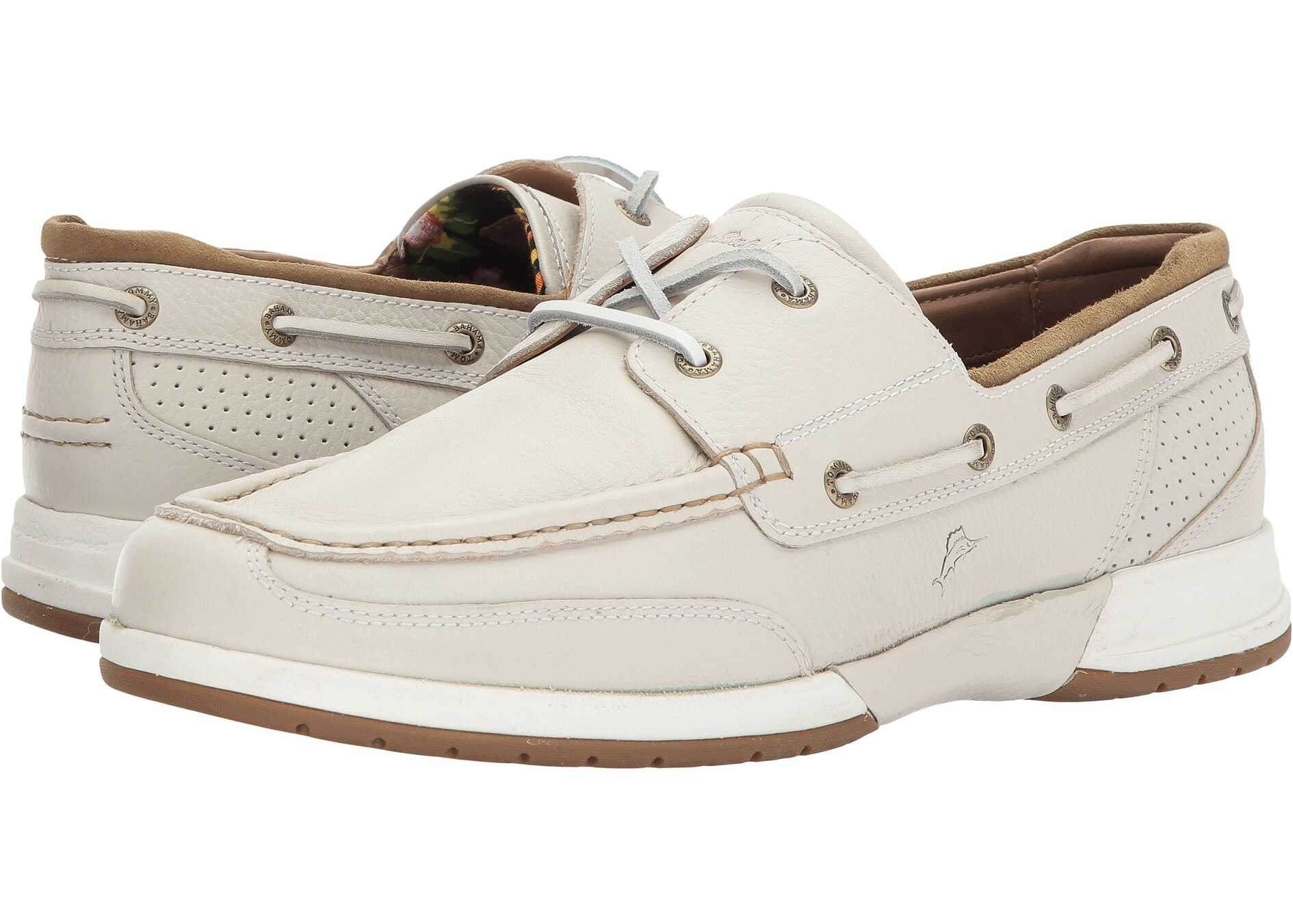 Mocasin Tommy Bahama Relaxology Ashore Thing White Pebble